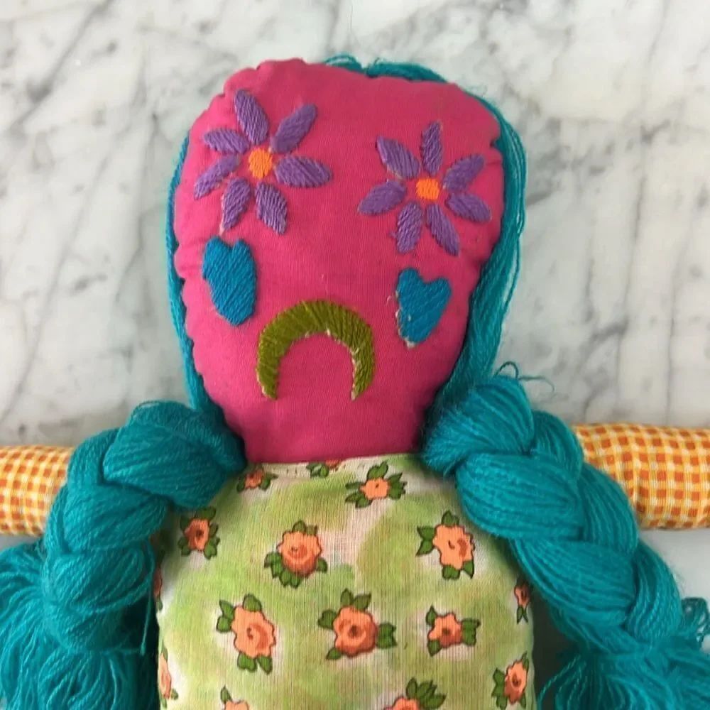 Handmade Cloth Rag Doll OS - Picture 3 of 8